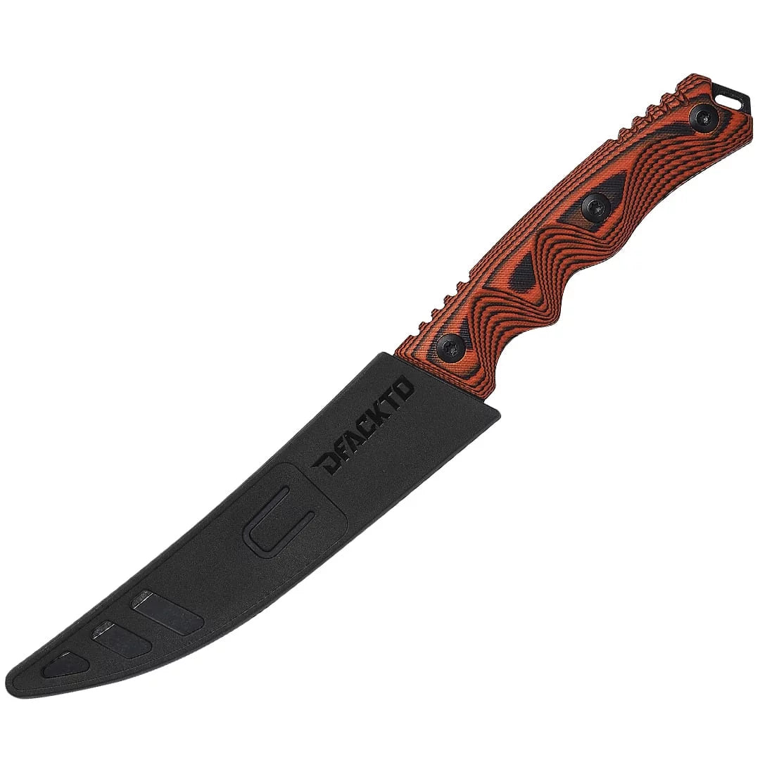 6" Hybrid Boning & Fillet Knife Orange Handle Q7007