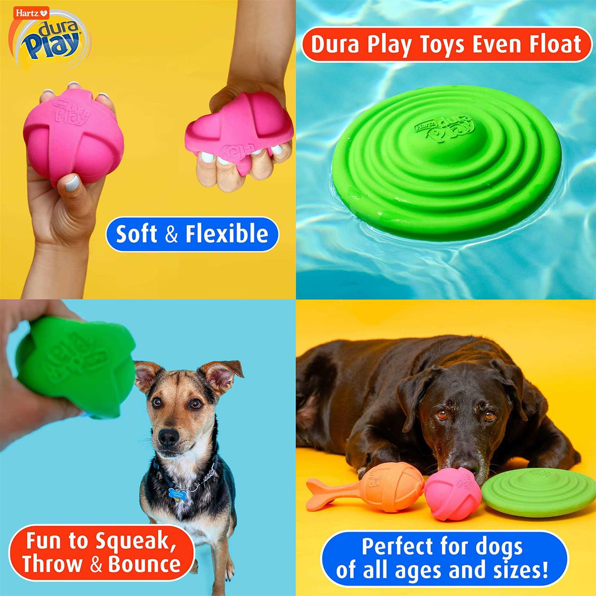 Dura Play Ball Dog Toy W876442