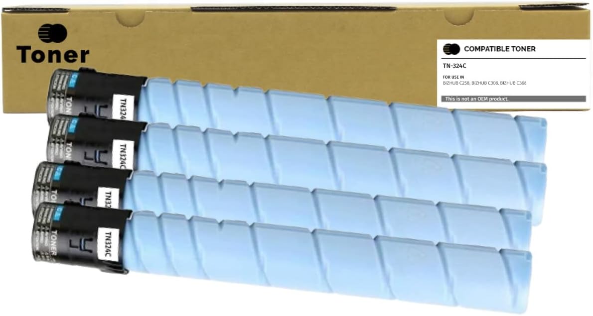 Cyan Toner Cartridge 4-Pack G118