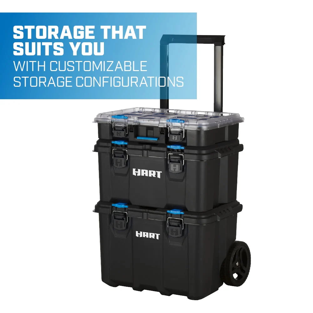 Stack System Tool Box with Removable Organizer Bins B831967