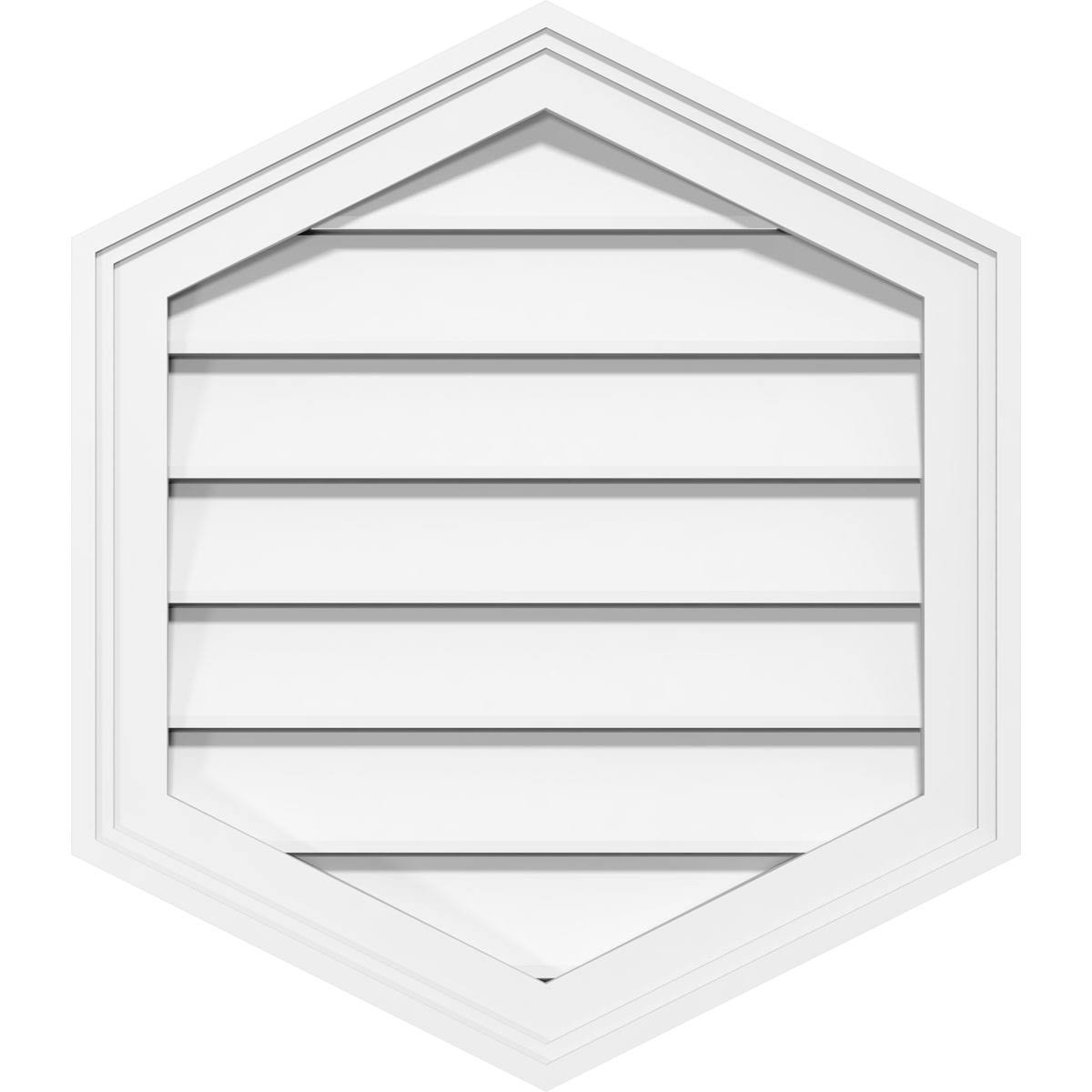 PVC Gable Vent C33880