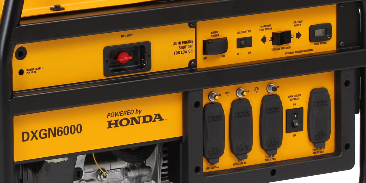 6000 Watt Portable Gas Powered Generator U567230