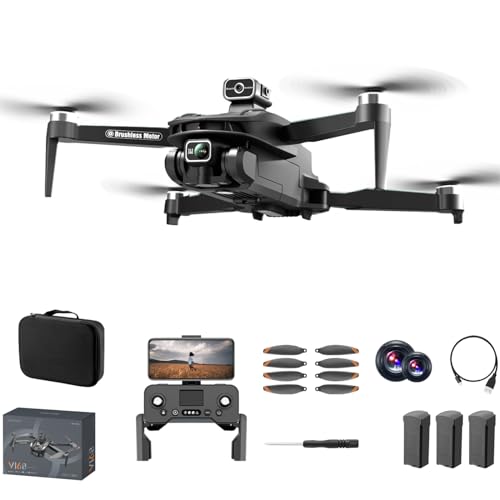 GPS Drone with 4K HDR Camera, 90 Mins Flight Time, Black E73736