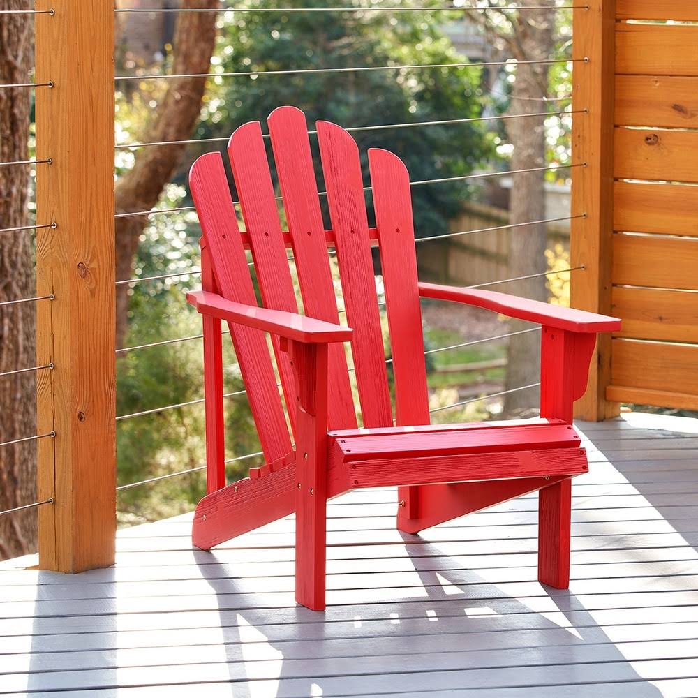Chili Red Adirondack Chair W86596