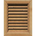 Unfinished Functional Vertical Gable Vent T85794
