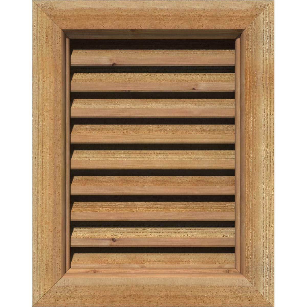 Unfinished Functional Vertical Gable Vent T85794