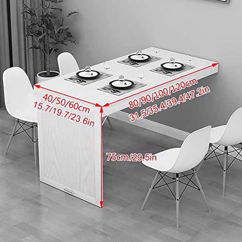 Folding Wall-Mounted MDF Dining Table U523