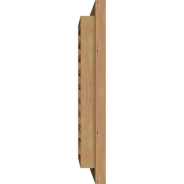 Unfinished Functional Vertical Gable Vent T85794