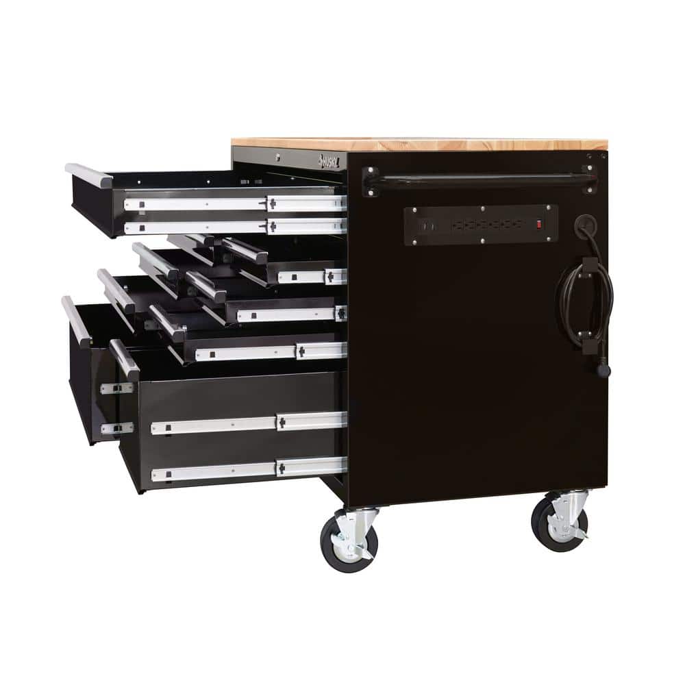 52 in. W x 25 in. D 9-Drawer Mobile Workbench Tool Chest B707006