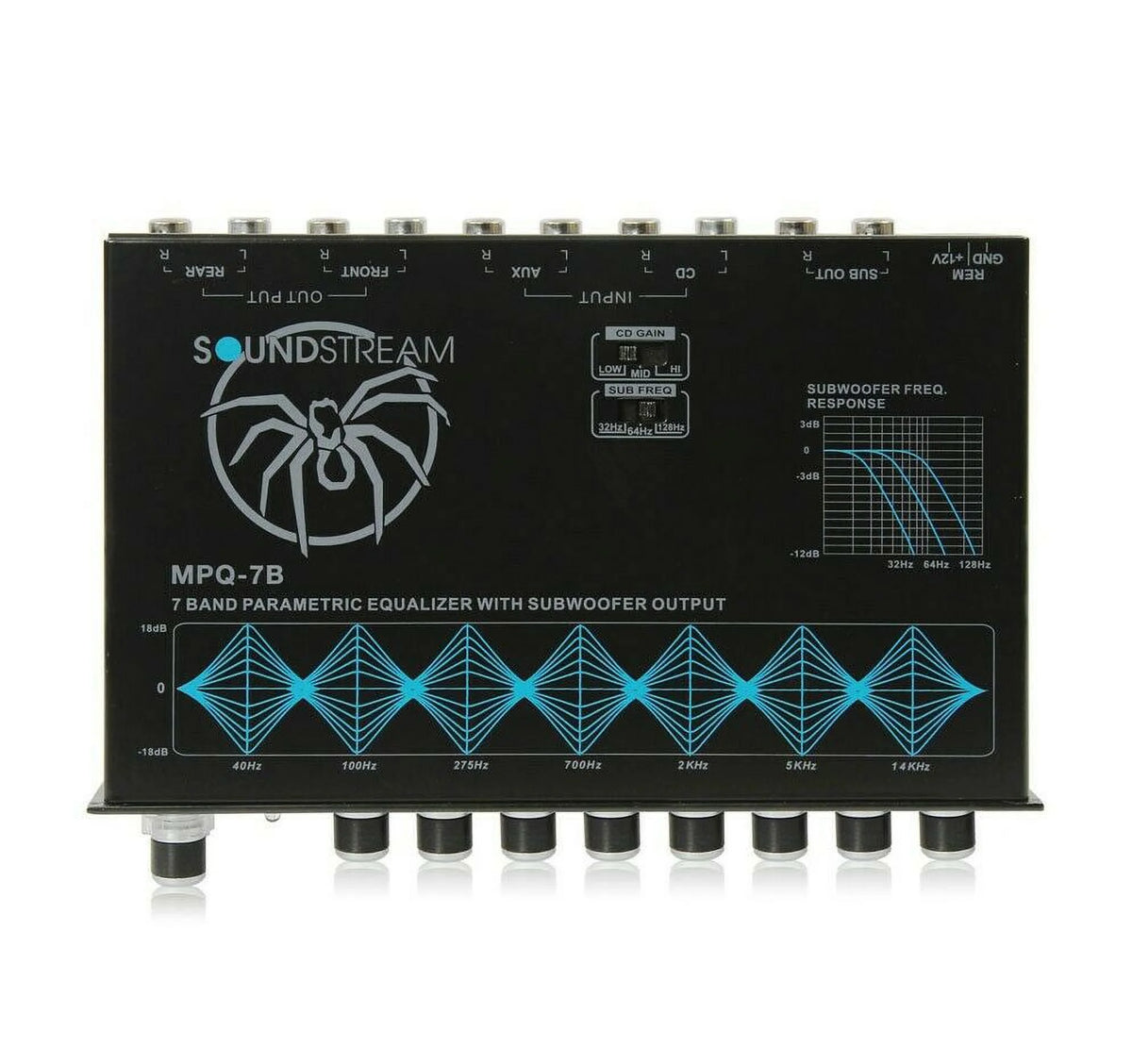 7-Band Dual Channel Equalizer P9559