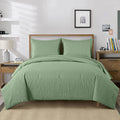 Sage Medallion 7-Piece King Comforter Set with Sheets L312