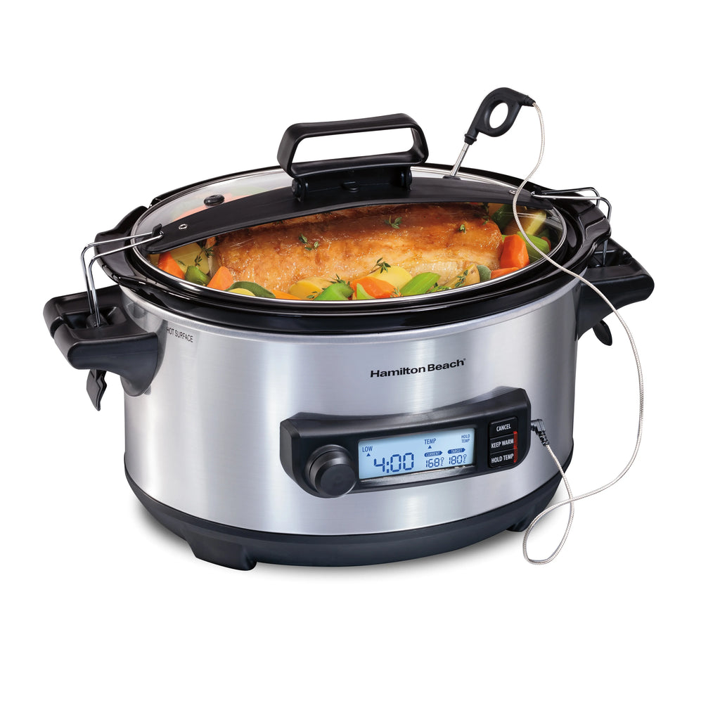 6 Quart Stainless Slow Cooker W543