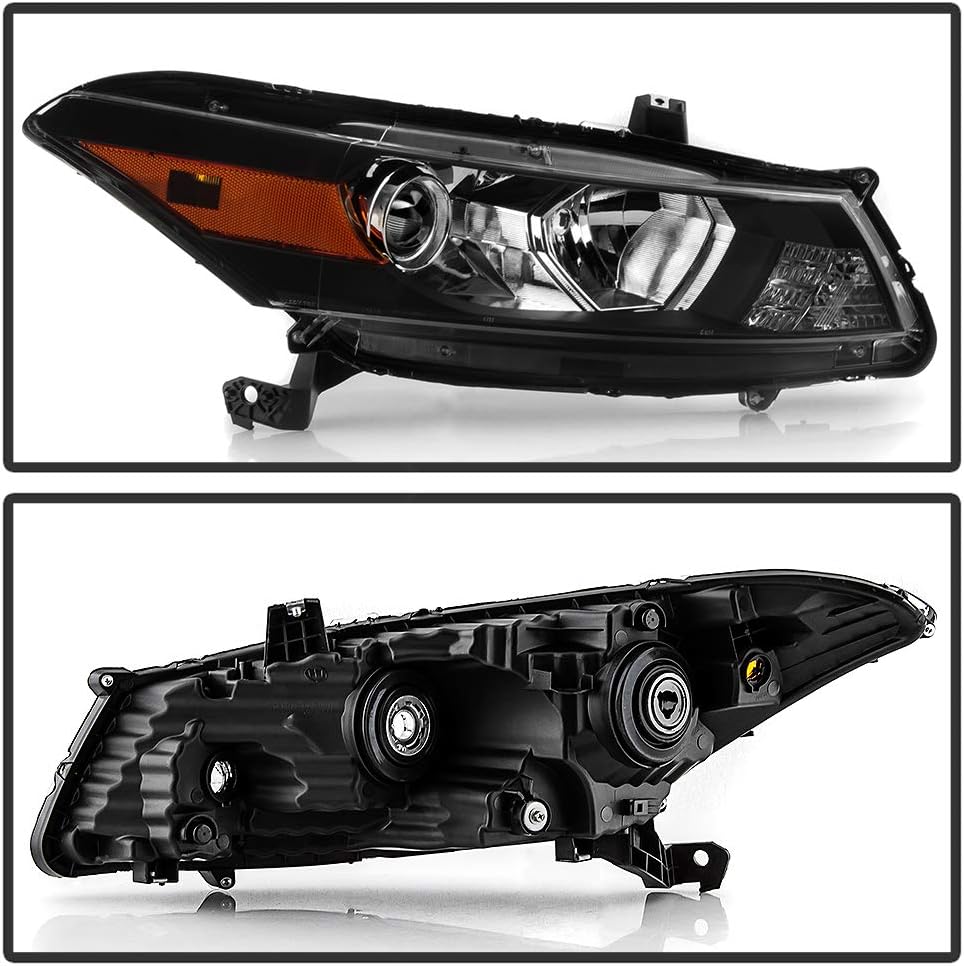 Black Housing Headlight Headlamp E869