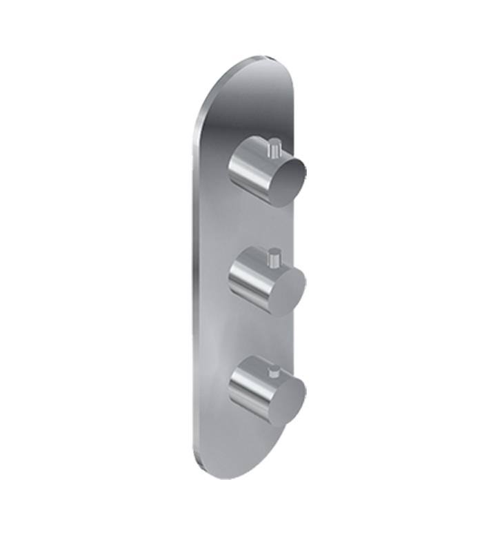 Olive Bronze Thermostatic Valve Trim Plate with Handle O3946