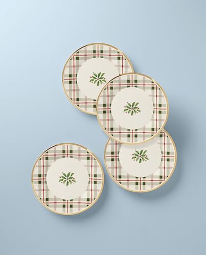 12-Piece Dinnerware Set, Red & Green M818525