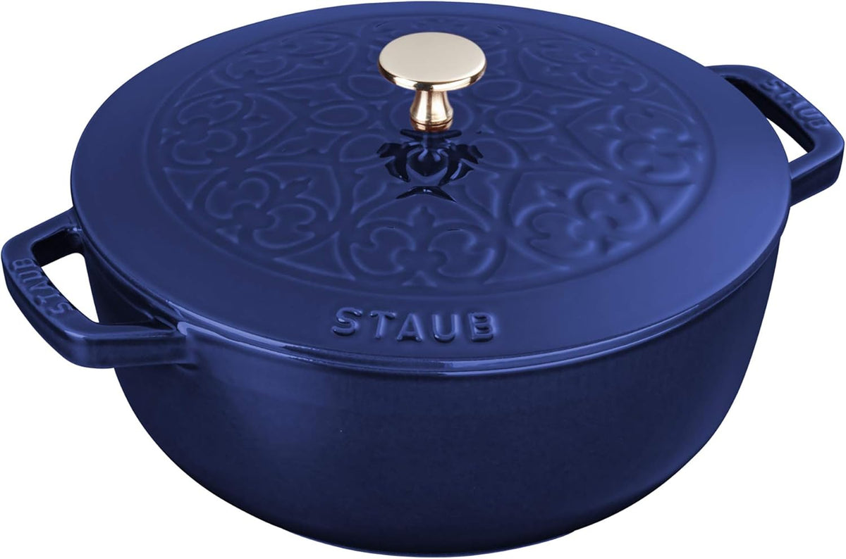 Cast Iron 3.75-qt French Oven Dark Blue U3681