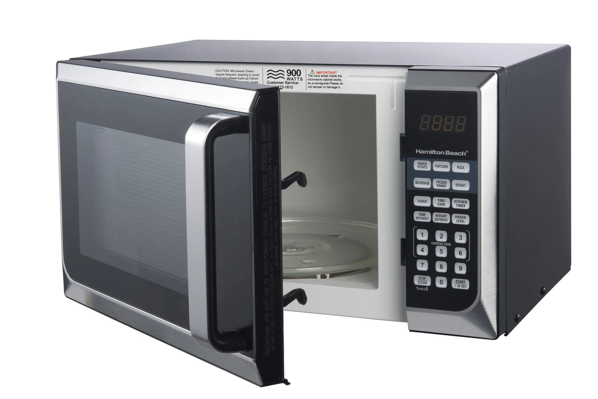 0.9 Cu ft Stainless Steel Countertop Microwave Oven K7139