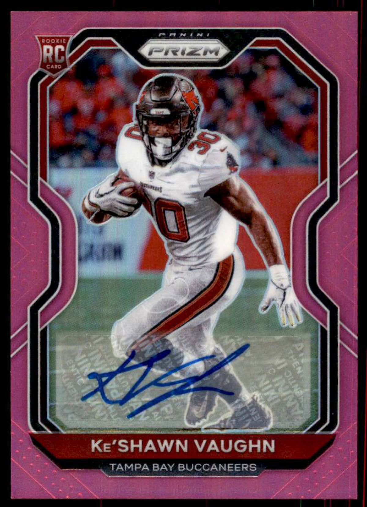 Purple Prizms Pulsar Rookie Autographs #320 Z175