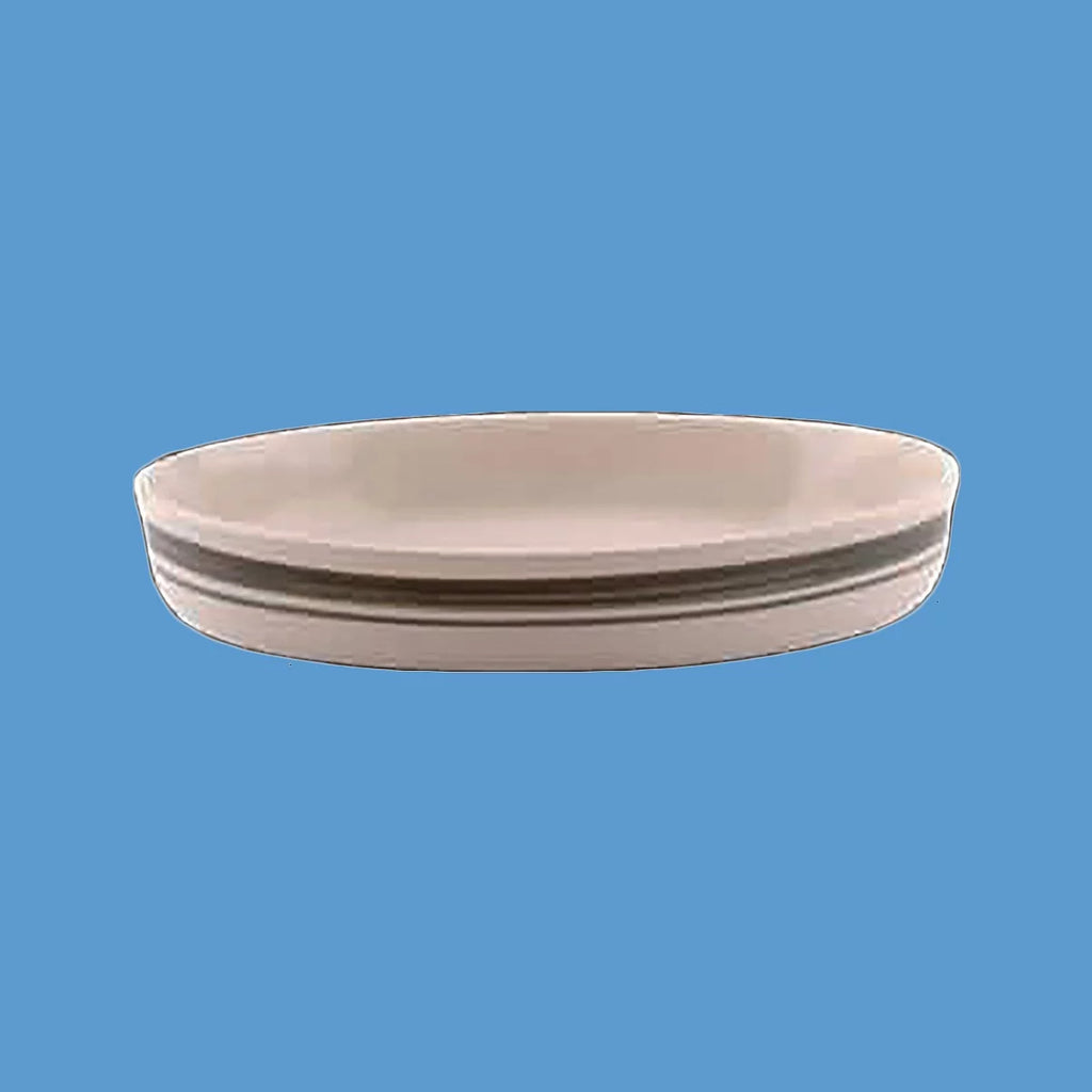 Green Natural Stoneware Casserole Dish F456