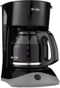 12-Cup Black Coffee Maker J766