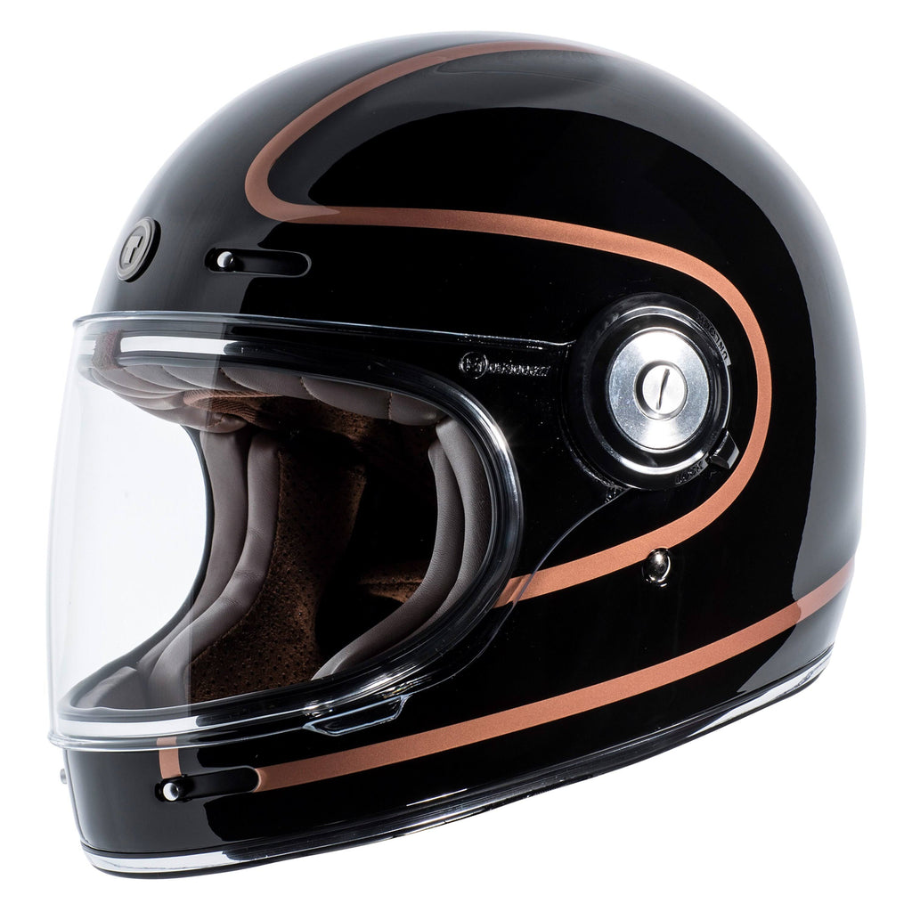 Copper Pin Retro Full Face Helmet J4520