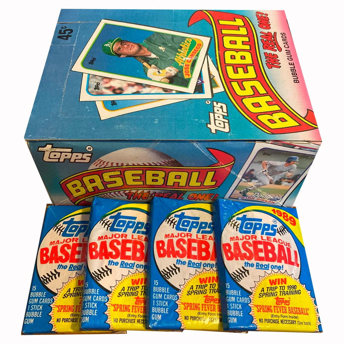 1989 Topps Baseball Trading Card Box (36 Packs) Y418529