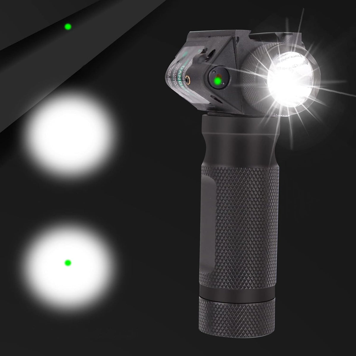 Tactical Flashlight 600 Lumen with Green Lighting M59012