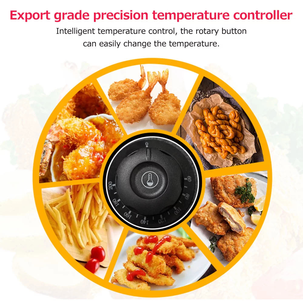 6L 2500W Stainless Steel Electric Fryer P12376