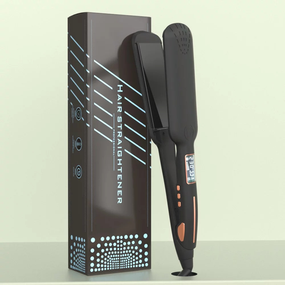 1.9 inch Wide Plate Flat Iron Hair Straightener Z3583