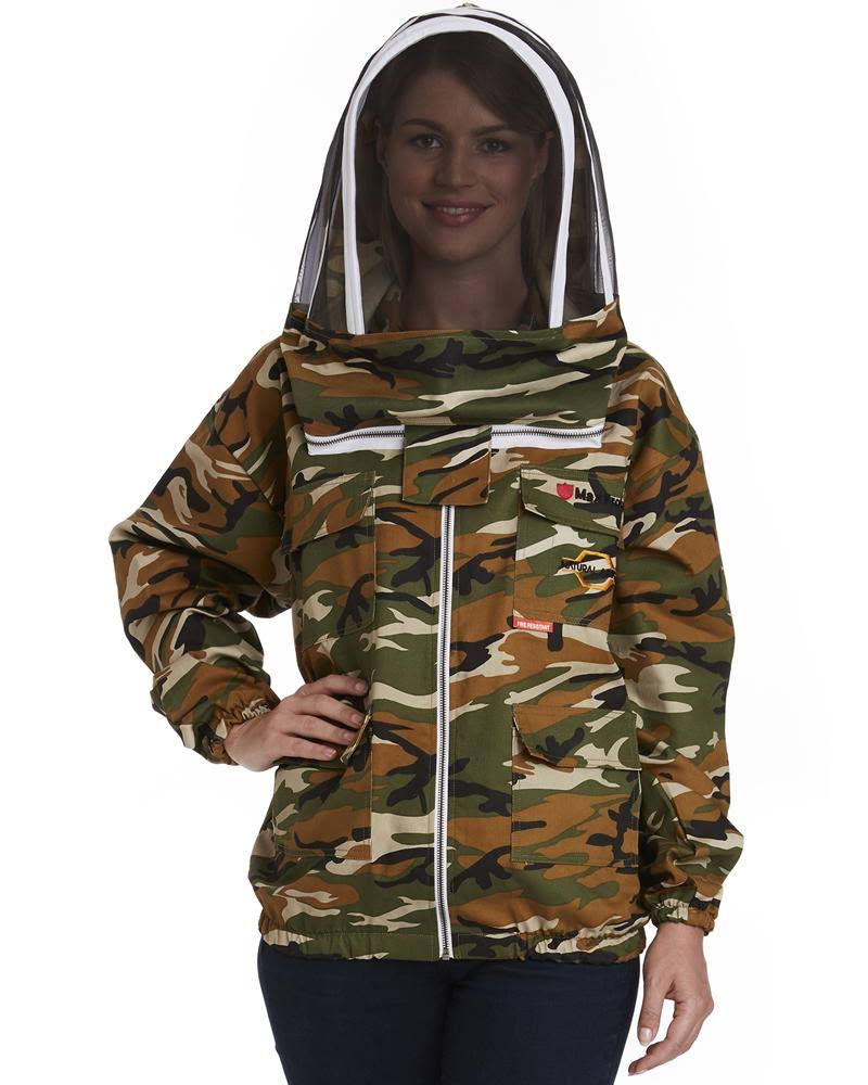 Camouflage 2XL Cotton Beekeeping Jacket X524041