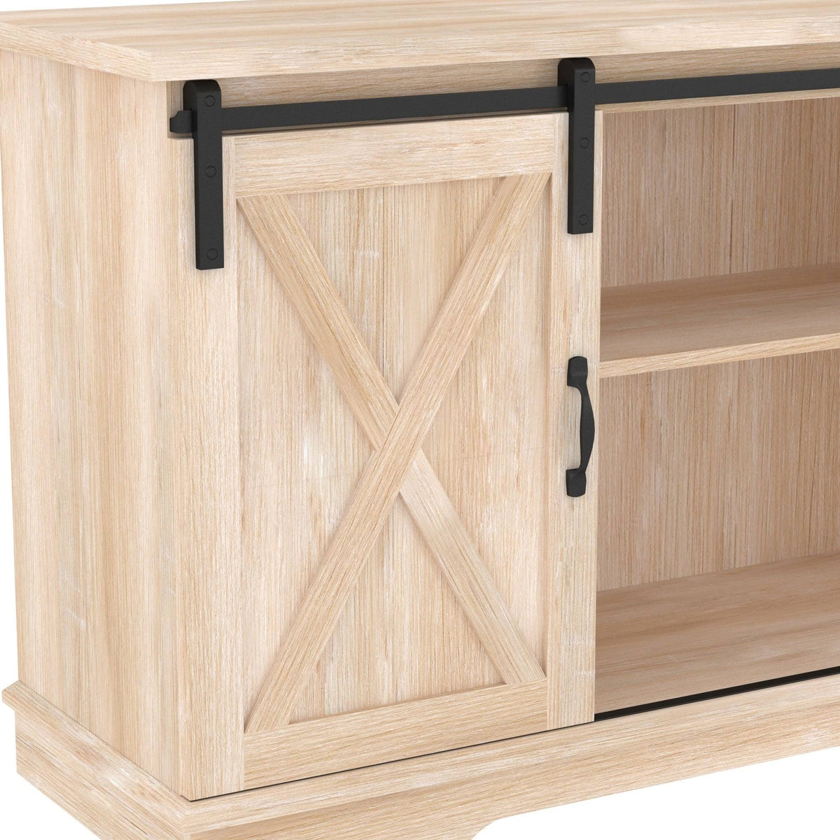 Sliding Barn Door TV Console D6711