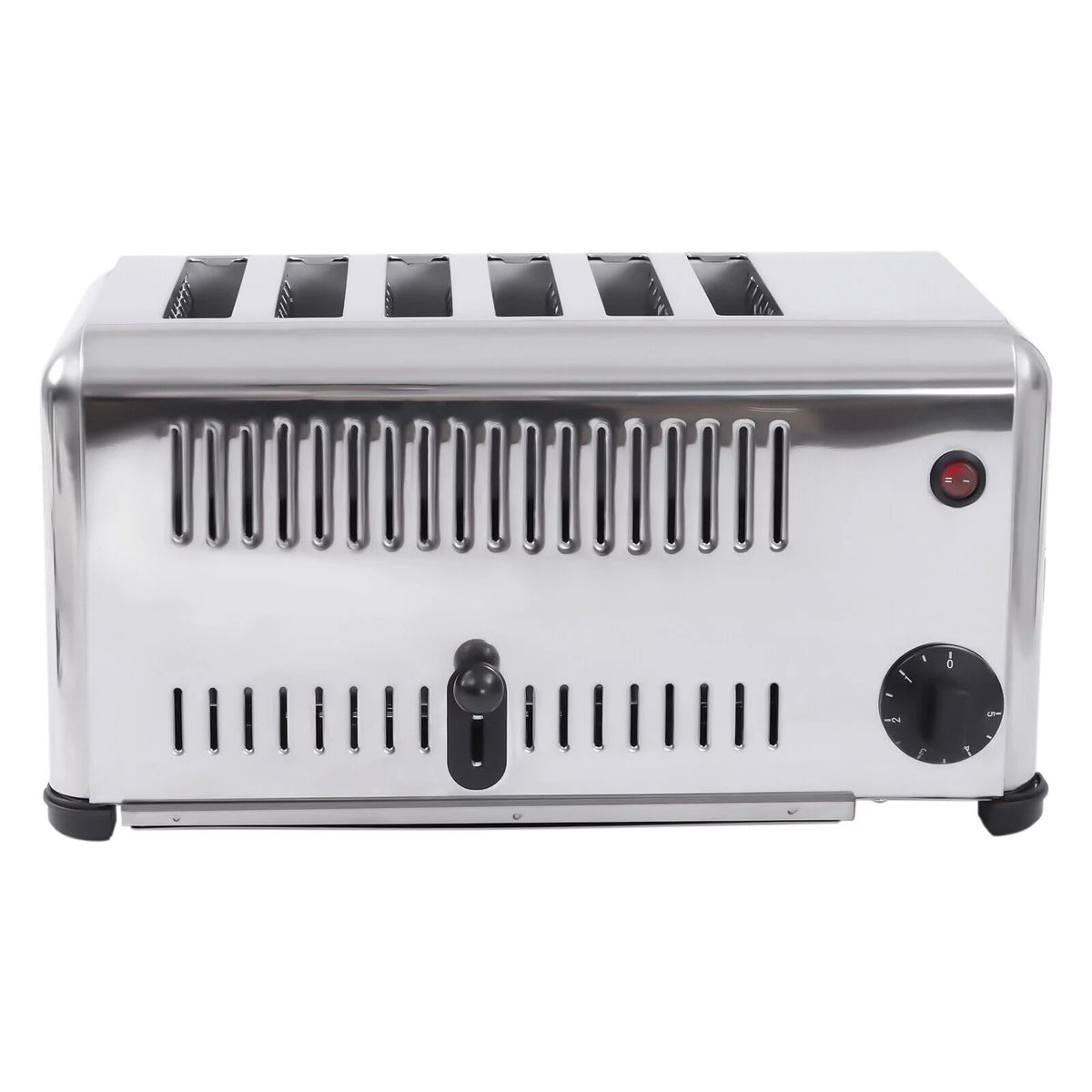 6 Slices Timing Electric Pop-Up Stainless Steel Toaster T42003