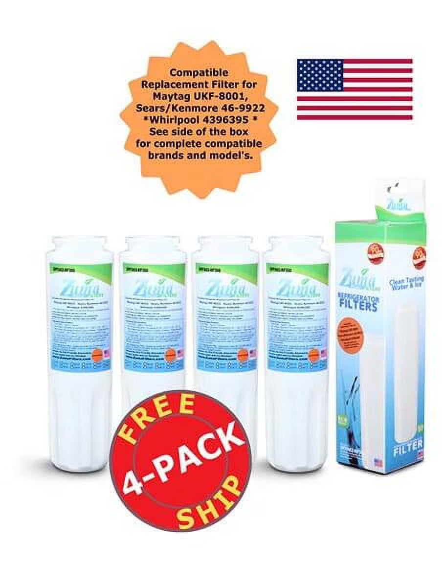 4 Pack Water and Ice Filter T87195