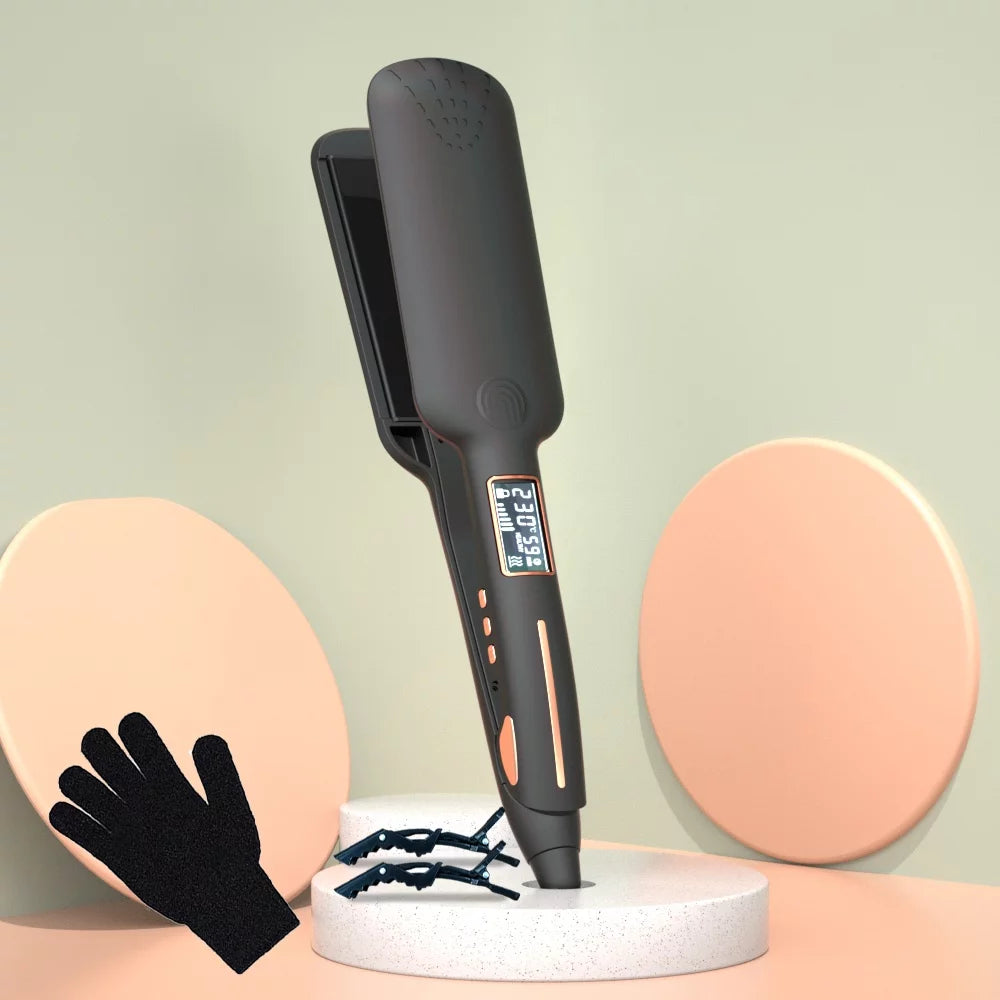 1.9 inch Wide Plate Flat Iron Hair Straightener Z3583