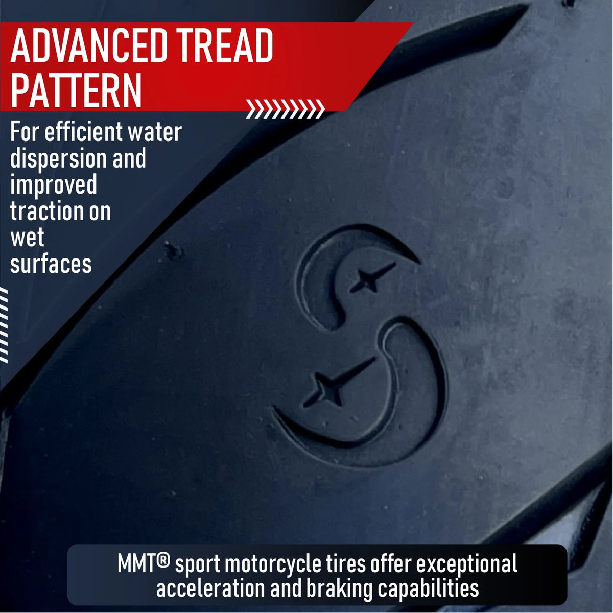 190/50-17 & 120/70-17 Motorcycle Tire Set B5558