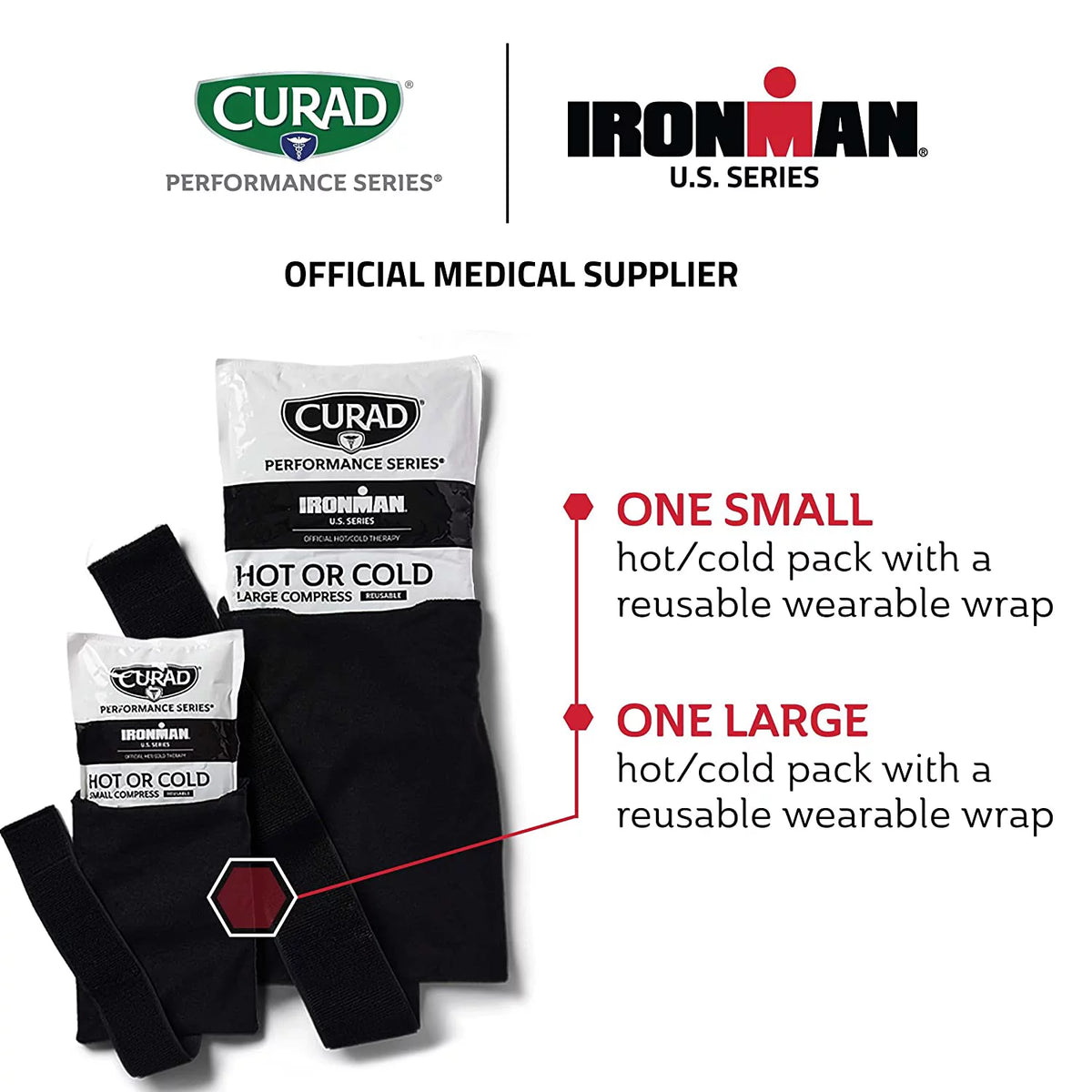 Reusable Hot or Cold Compress Packs, 2 Count I82159