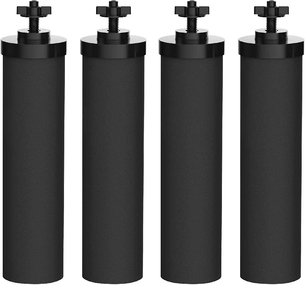 4 Filters Black Water Filter Cartridge Z5241