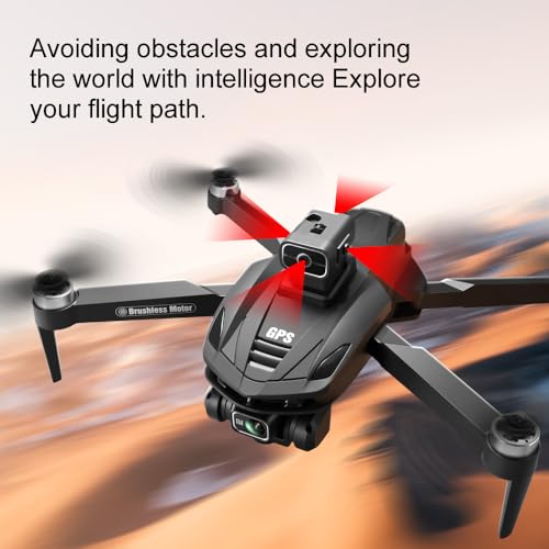 GPS Drone with 4K HDR Camera, 90 Mins Flight Time, Black E73736