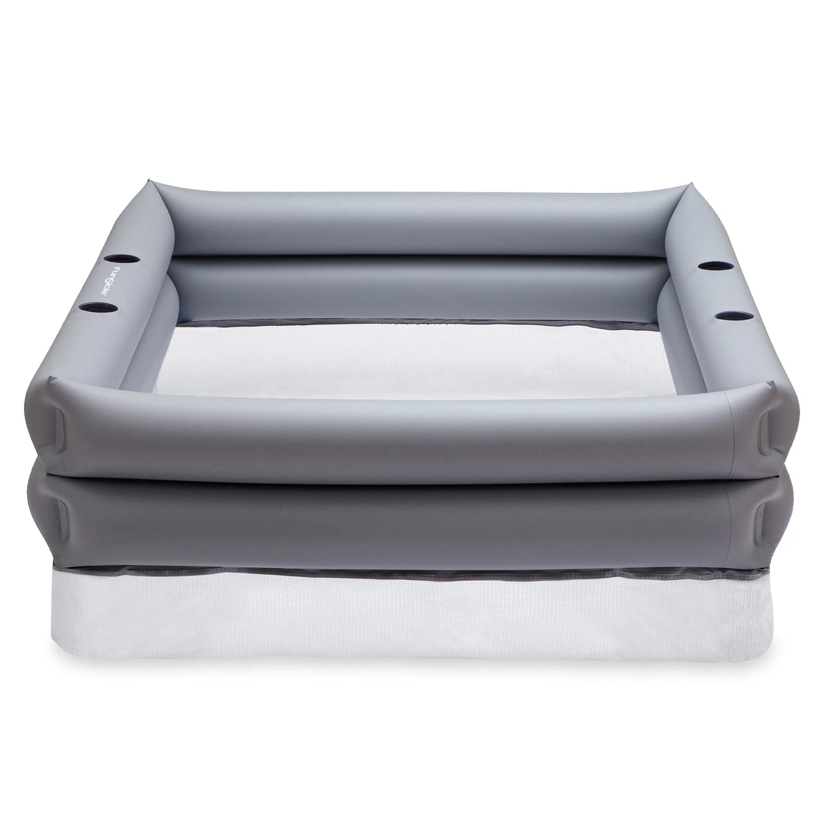 Gray Rectangular Inflatable Swimming Pool B406