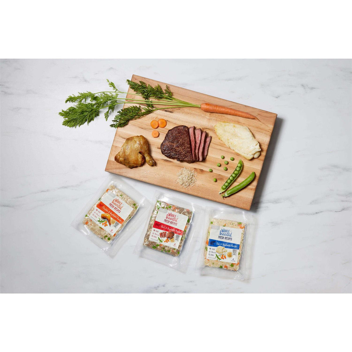 Frozen Beef Recipe Dog Food W567