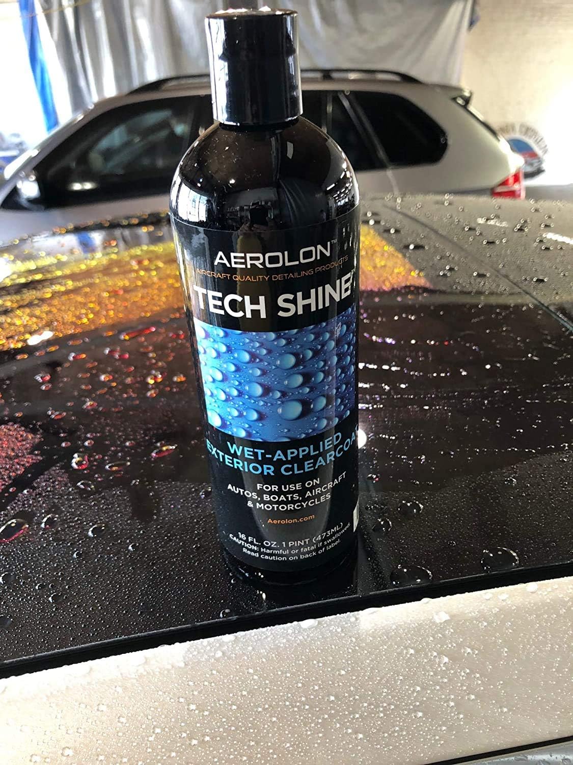 Polymeric Car Wax Coating, 1 Gallon L4583