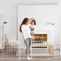 Super Wide White Baby Gate L513