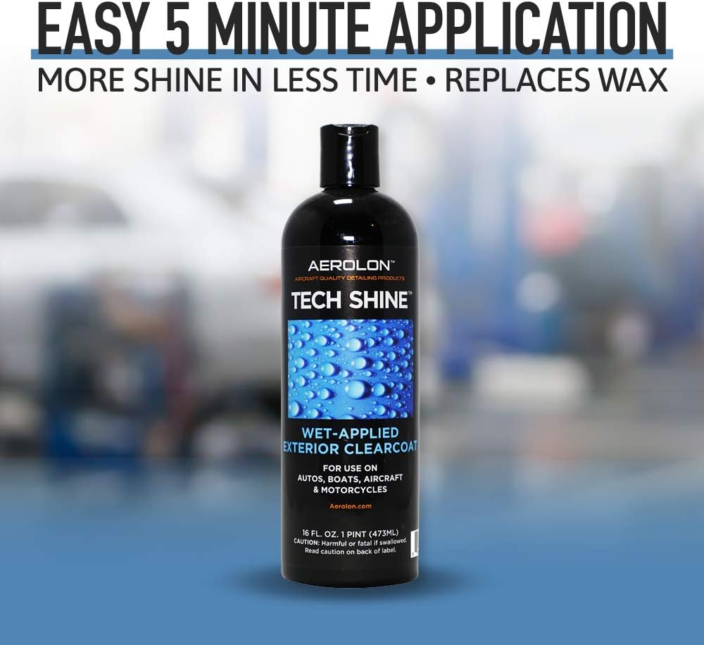 Polymeric Car Wax Coating, 1 Gallon L4583