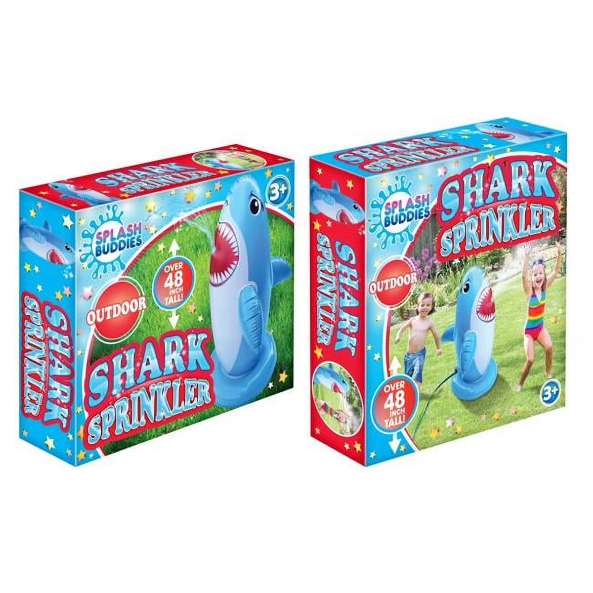 Kids Inflatable Sprinkler Shark Water Toys C90629