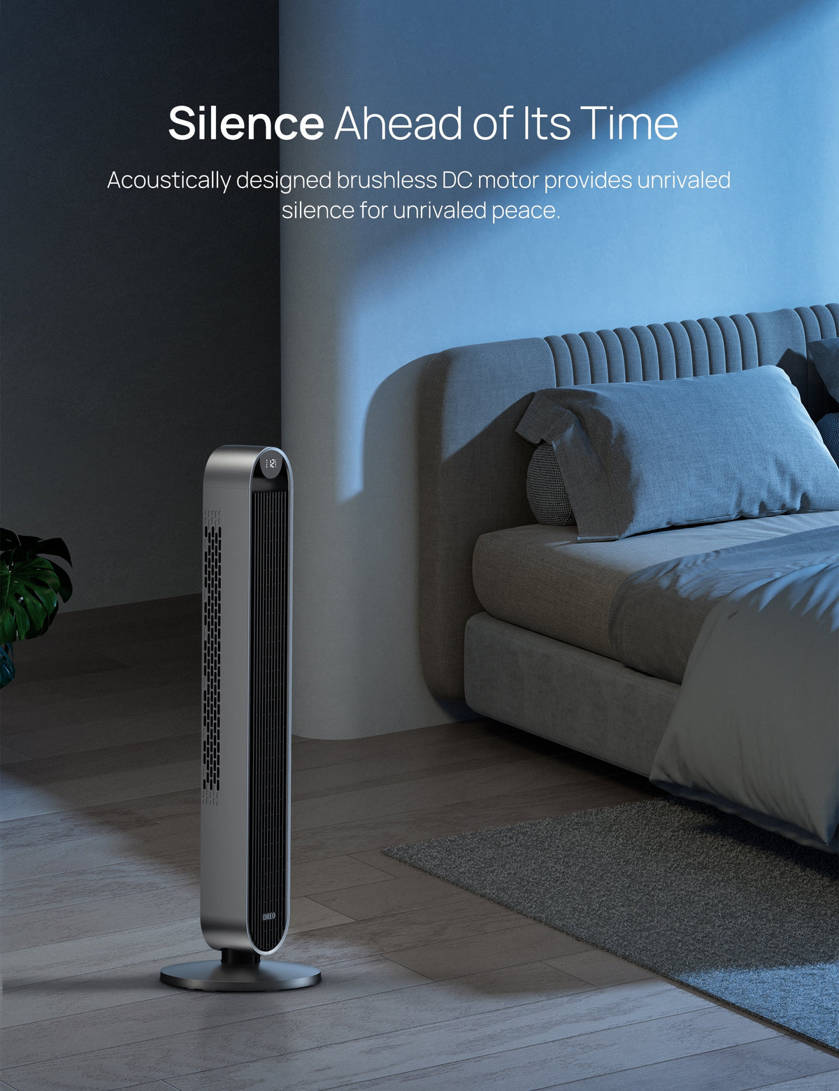 Tower Fan with Remote 42 Inch 12 Speeds 12H Timer N4185
