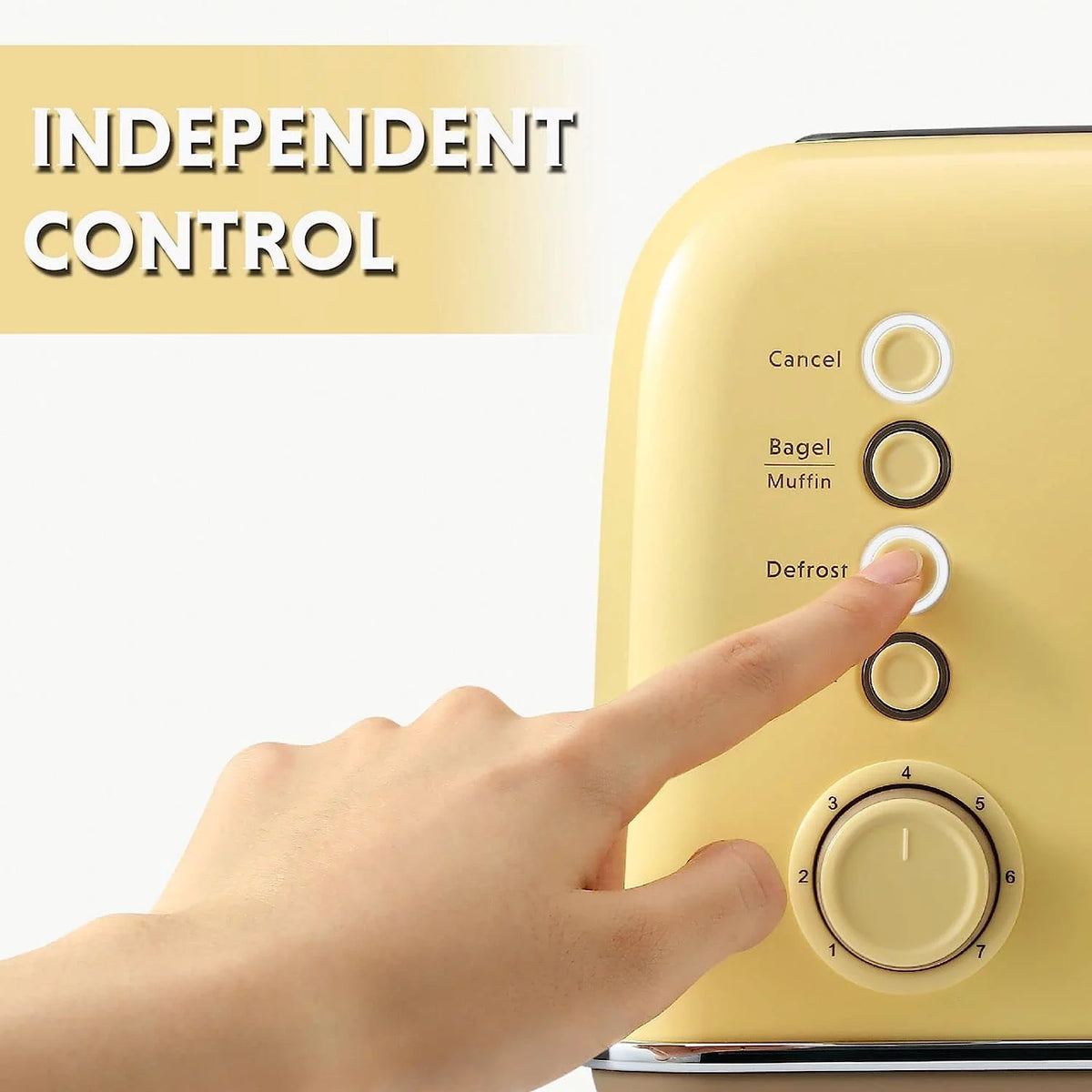 4-Slice Extra Wide Slots Toaster N9696