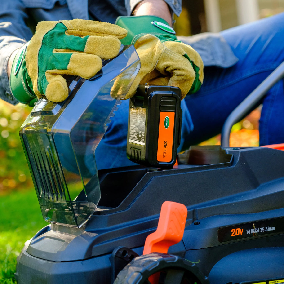 14-Inch 20-Volt Cordless Lawn Mower K25875