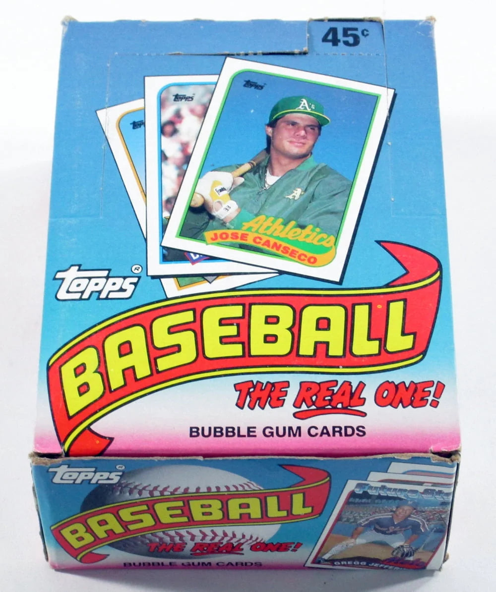 1989 Topps Baseball Trading Card Box (36 Packs) Y418529