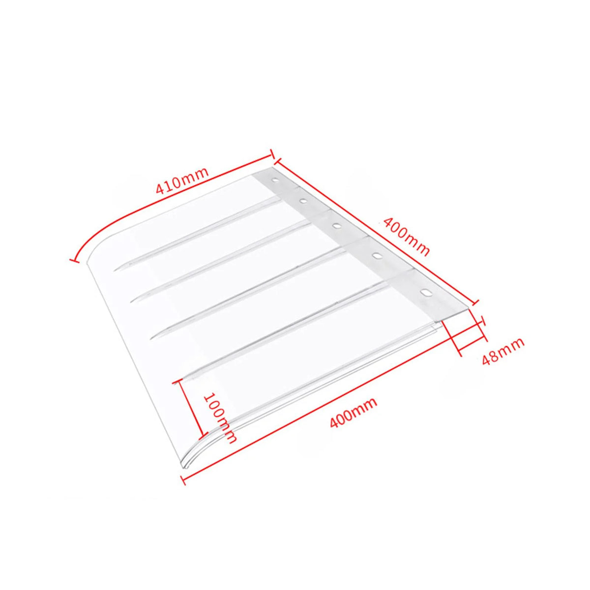 Window Canopy Cover No Pole Needed 40x40cm D430