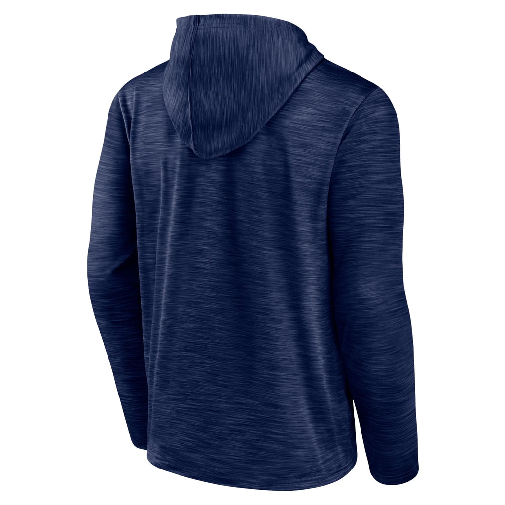 Heather Navy New England Patriots Pullover Hoodie R93998